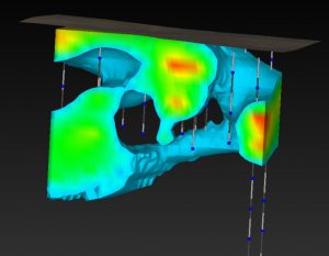 3-D visualization model illustrating leachate migration and chemistry Modeling